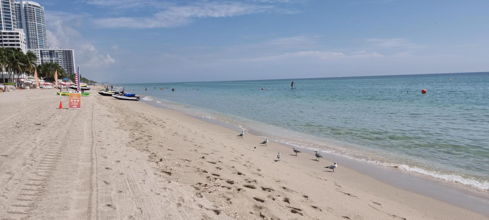 New Luxury Apartment 2Br 2Ba Direct Beach Access Голливуд Экстерьер фото
